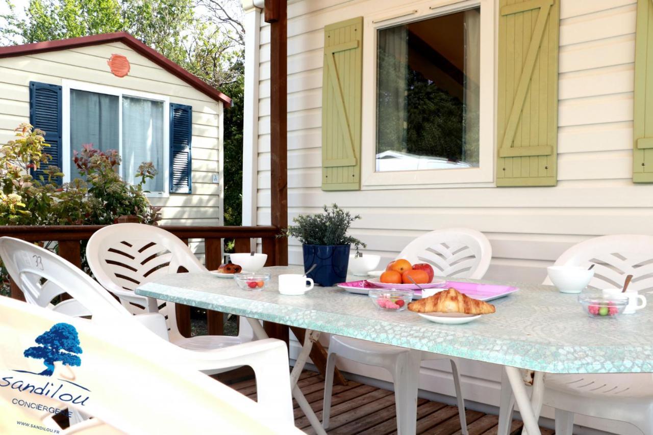 Mobilhome Paradis Bikini Sigean Exterior photo